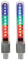 LA 30 Coppia Lampeggianti per valvole Superflash multicolor 11 Led(acc. aut. batt. incl.)